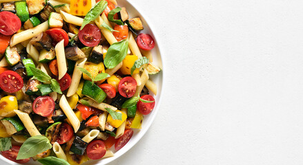Ratatouille pasta salad