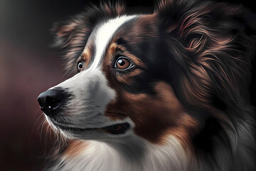 Fototapeta premium Furry Companion: The Dog | AI Generative