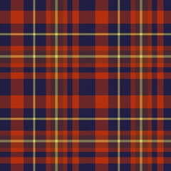 navy blue orange plaid