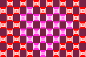 small square pattern in pink tones