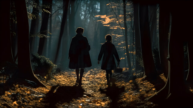 H&auml;nsel und Gretel, M&auml;rchen, KI,