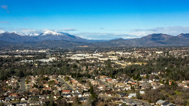 snow capped mountain