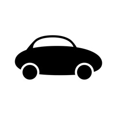 Car icon on white.