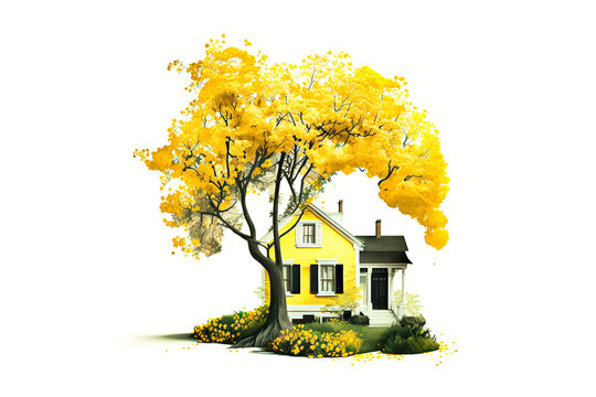 Yellow House_little home