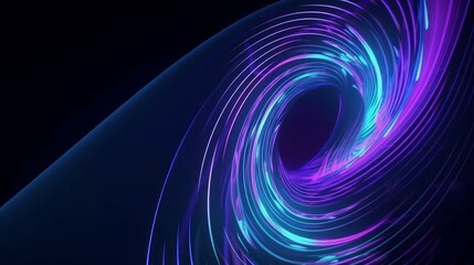 Mesmerizing blue, pink & purple light effect texture. Abstract wallpaper for design projects. Generative AI.