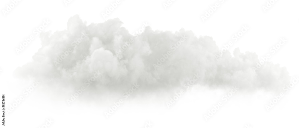 Poster cut-out smooth clouds freedom shapes special effect 3d rendering png file