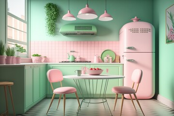 Modern Kitchen interior 