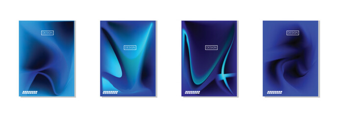 collection of abstract backgrounds with beautiful gradation colors, colorful backgrounds for poster flyer banner backdrop.vertical banner.cool fluid background vector illustration.