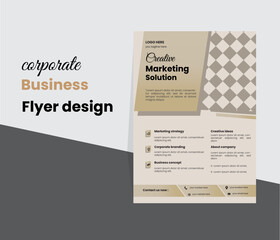 corporate flyer graphics, business flyer design, digital business flyer design,  