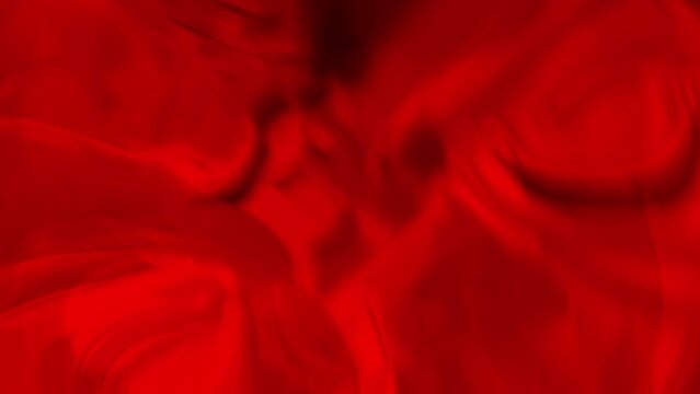 Seamless red crimson agressive colors flowing dynamic abstract background. Looped red passion fluid backdrop 4k footage