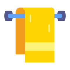 Towel Flat Icon