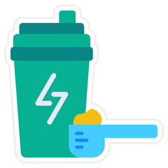 Shake Sticker Icon