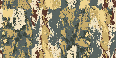 Camouflage texture for fabric and backgrounds. Seamless camouflage texture. Vector illustration eps-10