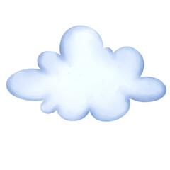 Cloud watercolor