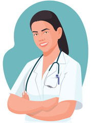 Fototapeta premium Human Legs, Vector illustration for advertising, medical (health care) publications,