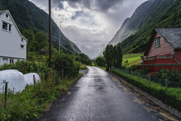 village in the mountains