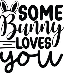 some bunny loves svg design