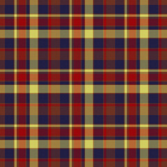 Red, yellow, blue plaid for wallpaper, textiles, decorations. Festive.