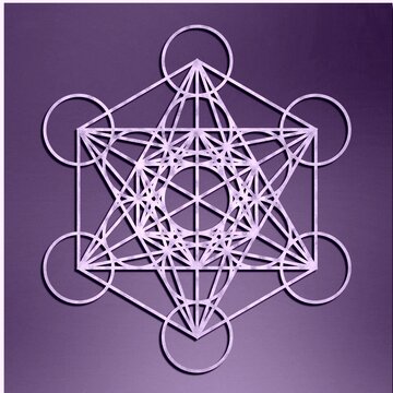 m&eacute;tatron fond violet