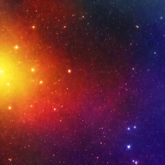 Fototapeta na wymiar stars shining in space [IA Generativa]