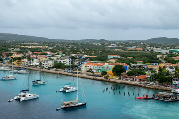 Fototapeta na wymiar Willemstad, Curacao