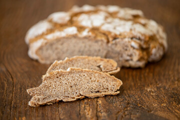 home made rye bread