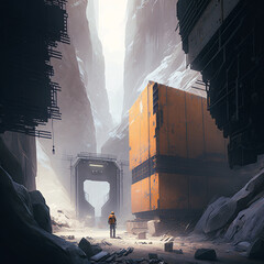 cave in the mountains