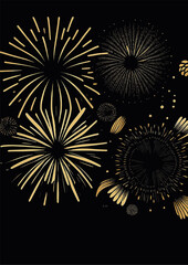 A set of backgrounds for text, psychedelic hippie art sparklers , a frame of stylized Fireworks. Posters dedicated to Guy Fawkes' Night , Bonfire Night , Fireworks Night, New Year, July 14, Bastille d