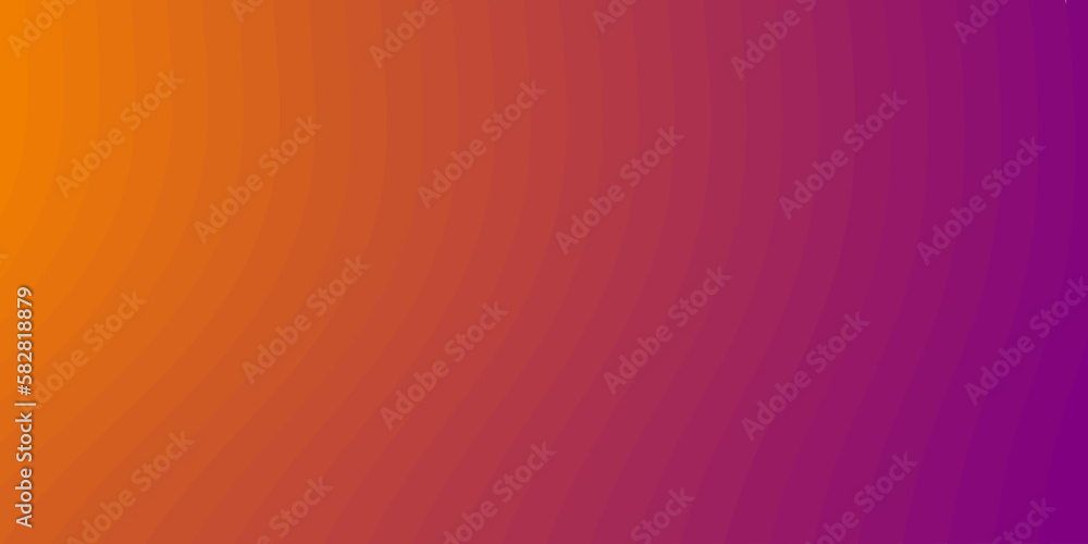 Poster modern background with orange and purple gradient. abstract background with lines halftone decoratio