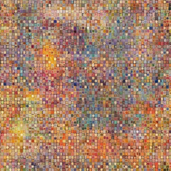 Fototapeta premium Seamless texture in the style of impressionism. Expressive colors and blurry shapes. Tile pattern. Generative AI