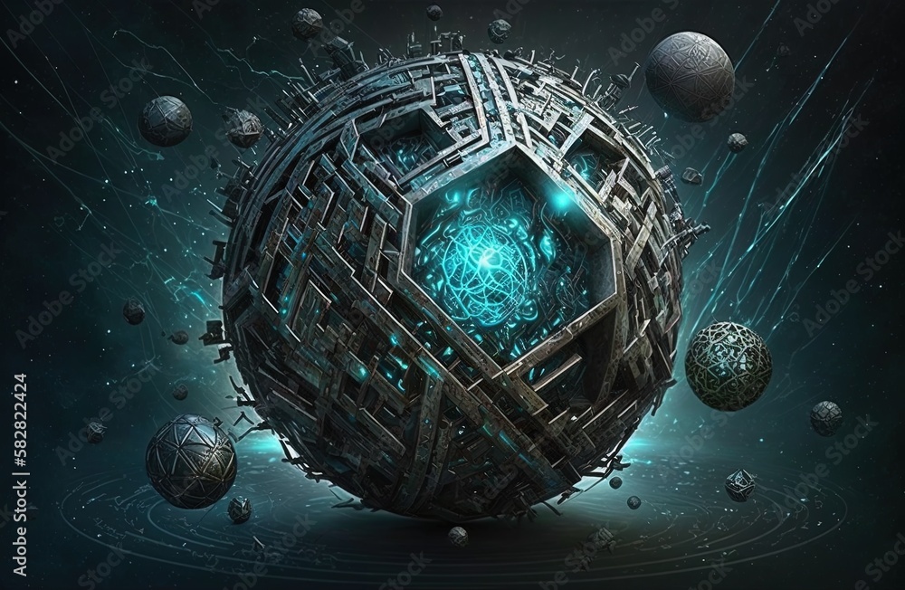 Poster cyberspace colossus: a web of hidden treasures generative ai