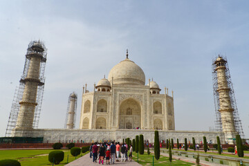 taj mahal, agar, india, architecture