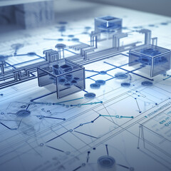 Business charts and workflow automation made with Generative AI