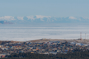 Baikal lake view
