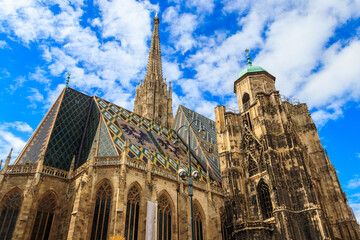 Fototapeta na wymiar St. Stephen's Cathedral in Vienna, Austria