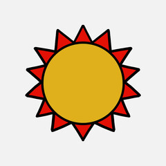 Vintage-Inspired Vector Illustrations for Fashion and Merchandise in Flat Retro Style