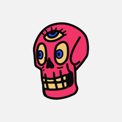 Vintage-Inspired Vector Illustrations for Fashion and Merchandise in Flat Retro Style