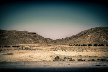 Desert Beauty: The Majestic Hills and Valley of Tunisia