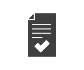 Good icon vector. Business success sign. Best quality symbol of correct, verified, certificate, approval, accepted, confirm, check mark.