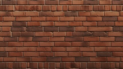 Fototapeta premium Brick wall texture pattern. Old stone background for any design. Generate Ai