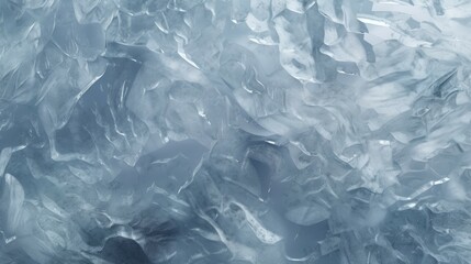 Obraz premium Ice texture background. Winter abstract pattern. Generate Ai