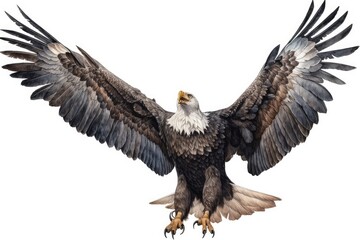 Obraz premium bald eagle in flight