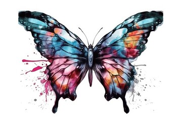 butterfly isolated on white