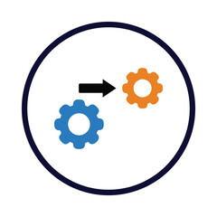 gear, maintenance, setting, Adjustment, integration, mechanical icon