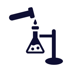 lab testing, medical lab, tube, medical lab testing tube icon