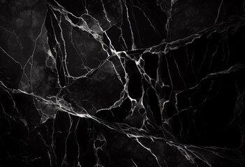 Black Marble Texture Background, Abstract Artistic Backdrop, Generative AI