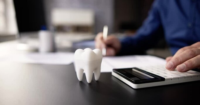 Dental Insurance Money. Dentist Service Desk