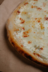 italian pizza four cheeses