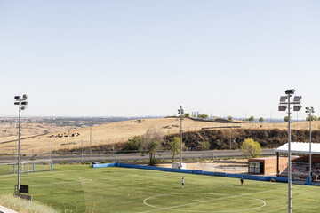 Grass soccer training camps for amateur and youth teams