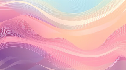 psychic waves background - generative AI